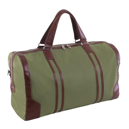 Mckleinusa 20 in. Pasadena Nylon Carry-all Duffel, Green 18191